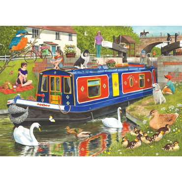 Puzzle - Holdson - Weekend Away Narrowboat 1000Pc