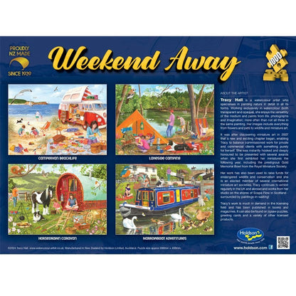 Puzzle - Holdson - Weekend Away Narrowboat 1000Pc