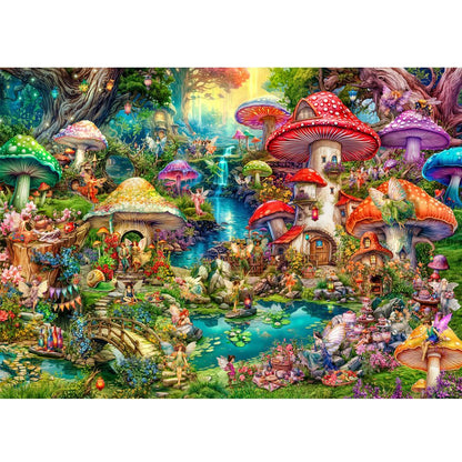 Puzzle - Holdson - Wispwing Willows Village Picnc