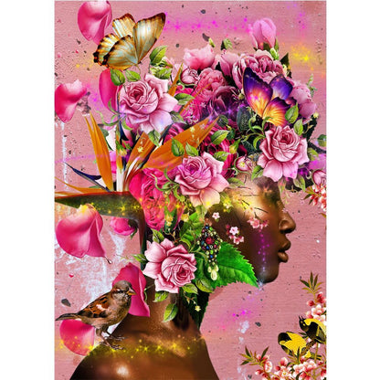 Puzzle - Holdson - Woman In Bloom Full Bloom 1000