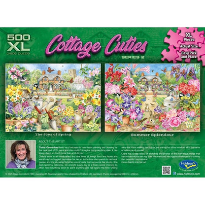 Puzzle - Holdson - Cottage Cuties Series 2, Joys of Spring - 500Pc