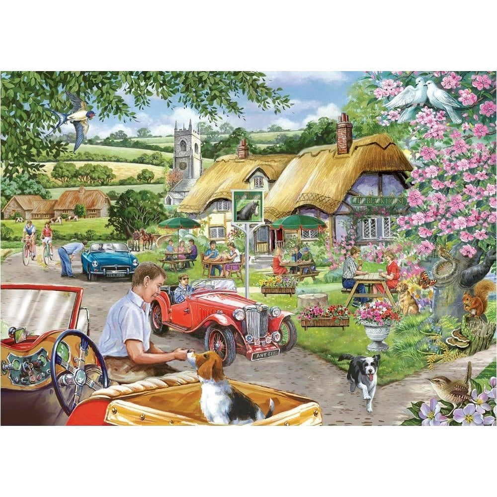 Puzzle - Holdson - Country Charm, Out for the Weekend - 1000Pc