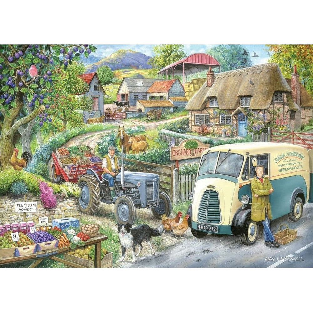 Puzzle - Holdson - Country Charm, Plum Jam - 1000Pc