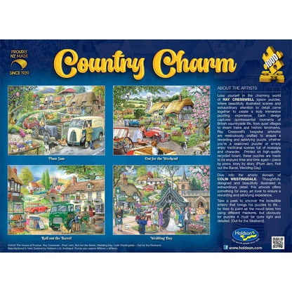 Puzzle - Holdson - Country Charm, Plum Jam - 1000Pc