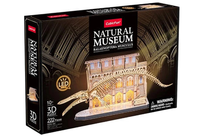 3D Puzzle - Natural Museum Blue Whale