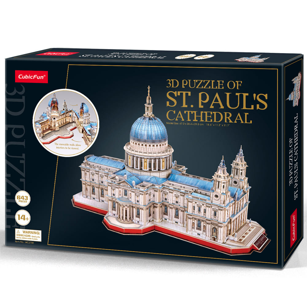 3D Puzzle - St Pauls Cathedral (2XL)