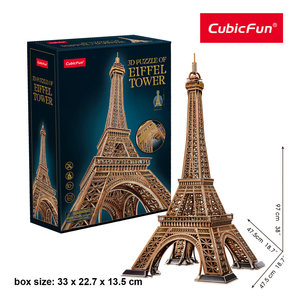 3D Puzzle - Eiffel Tower (2XL)