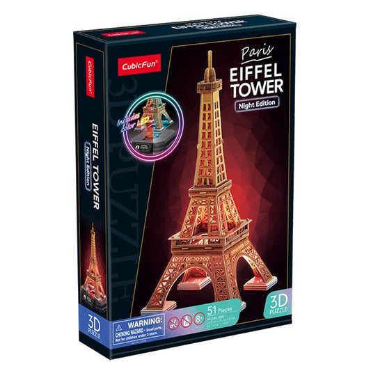 3D Puzzle - Eiffel Tower Night Edition