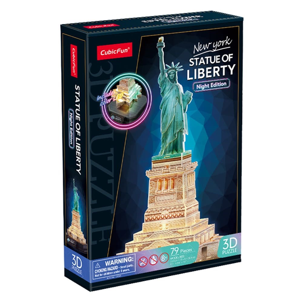 3D Puzzle - Statue of Liberty Night Edition