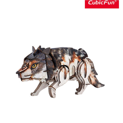 3D Puzzle - Really Wild Animals Grey Wolf