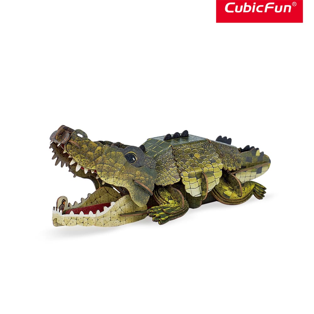 3D Puzzle - Really Wild Animals Crocodile