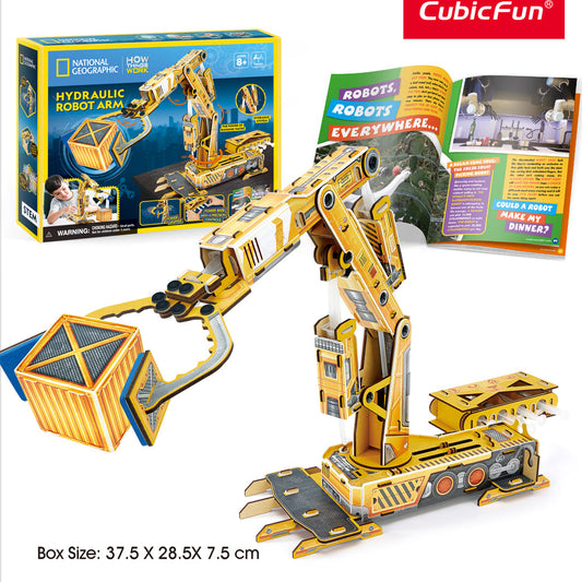 3D Puzzle - Hydraulic Robot Arm