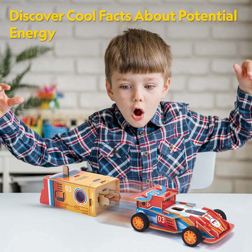 3D Puzzle - 2 in 1 Rocket Racing Car
