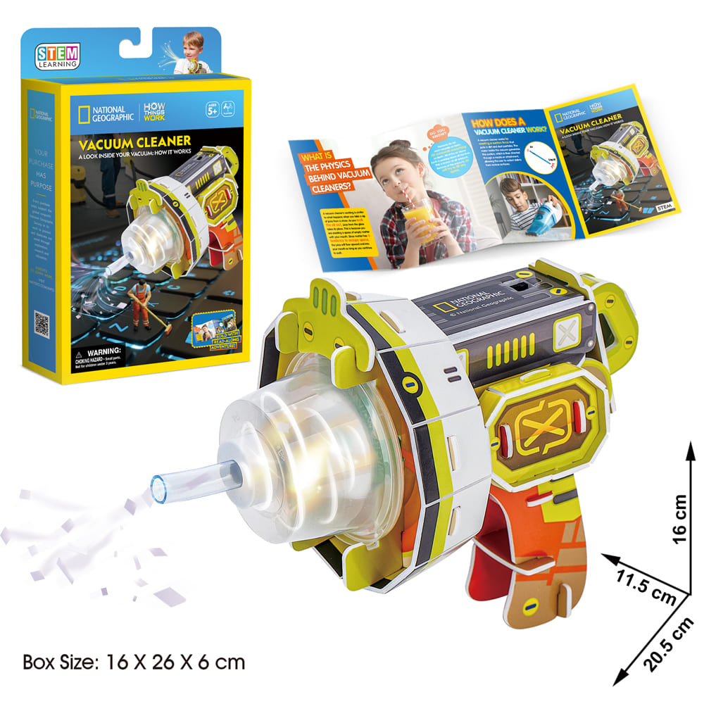 3D Puzzle - Vacuum Cleaner