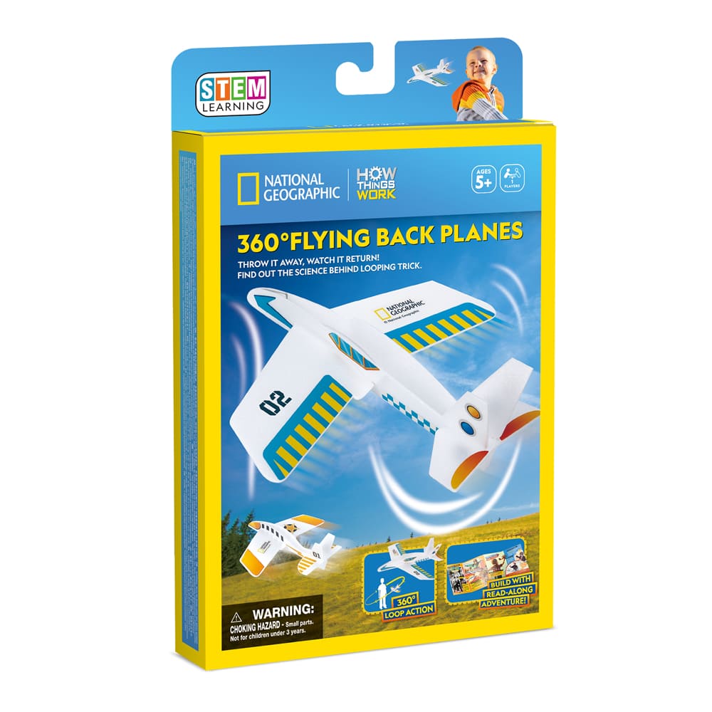 3D Puzzle - 360 Flying Back Planes