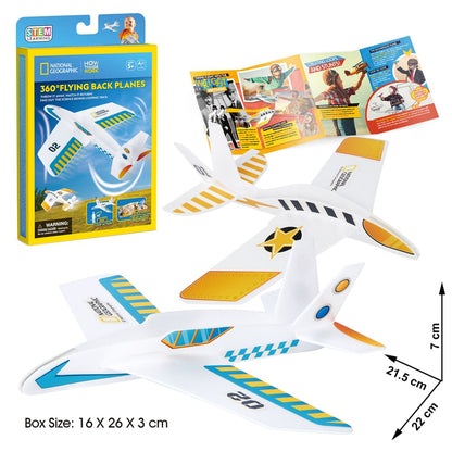 3D Puzzle - 360 Flying Back Planes