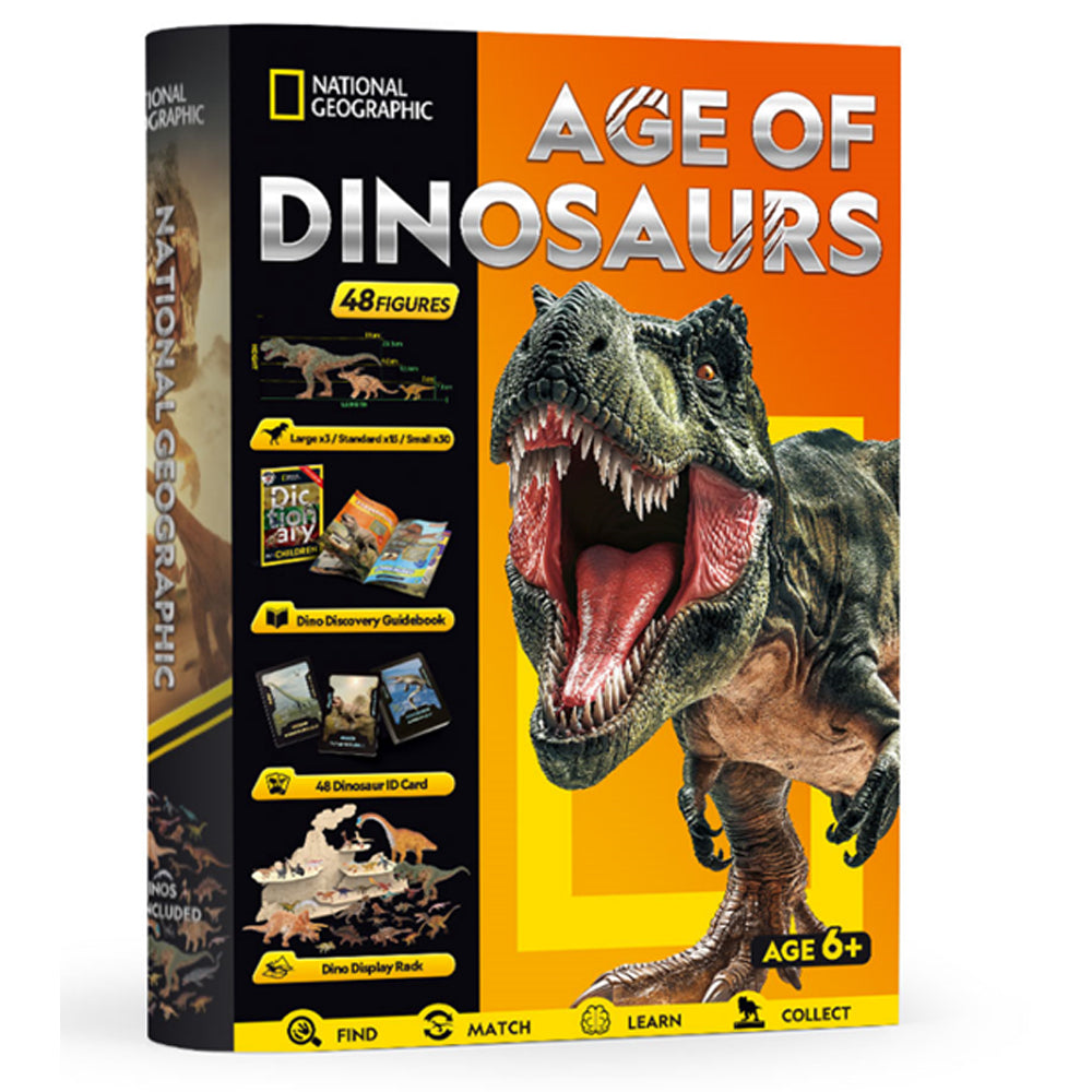 3D Puzzle - National Geographic: Dinosaur Playset