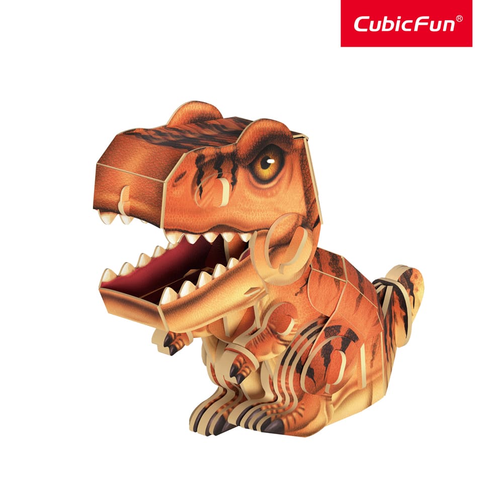 3D Puzzle - Dinosaur Unlikely Friends: T-Rex