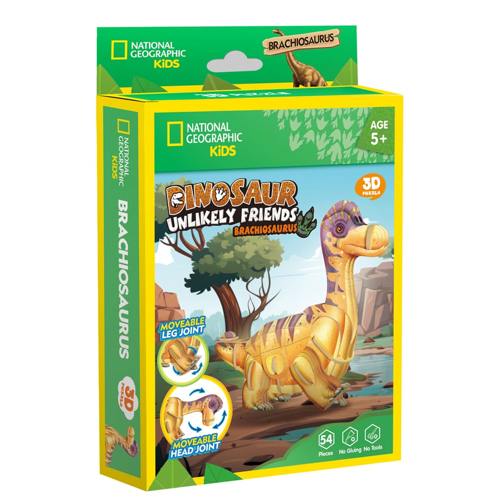 3D Puzzle - National Geographic: Brachiosaurus