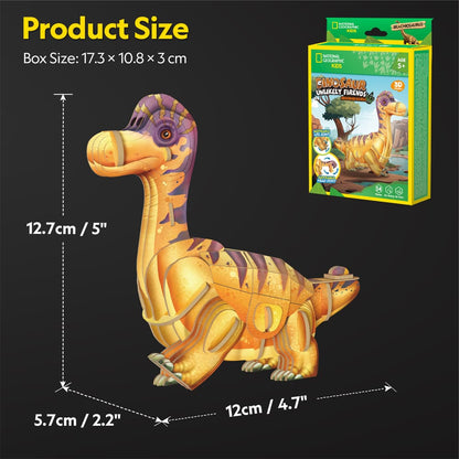3D Puzzle - National Geographic: Brachiosaurus