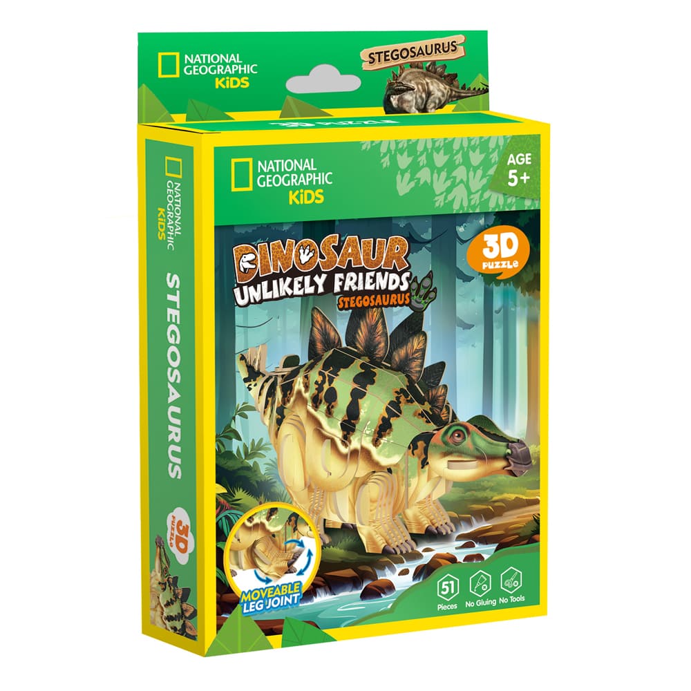 3D Puzzle - National Geographic: Stegosaurus
