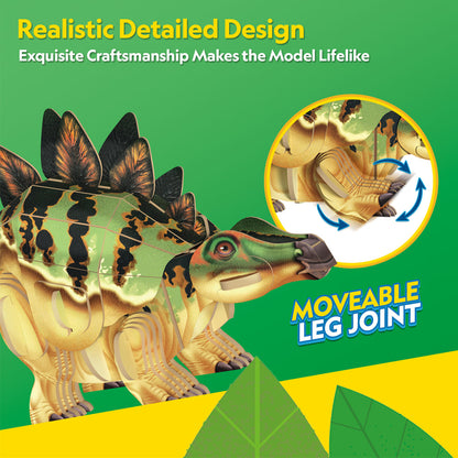 3D Puzzle - National Geographic: Stegosaurus