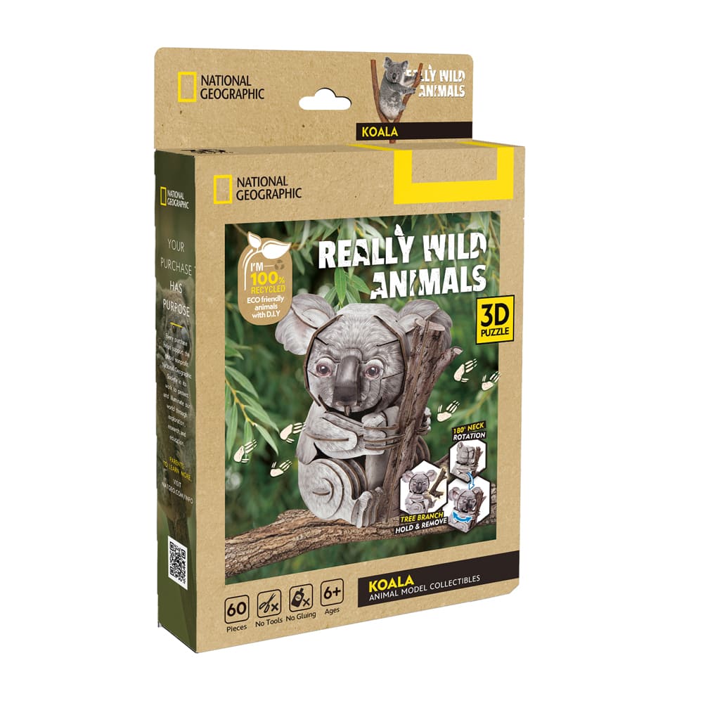 3D Puzzle - Really Wild Animals Koala