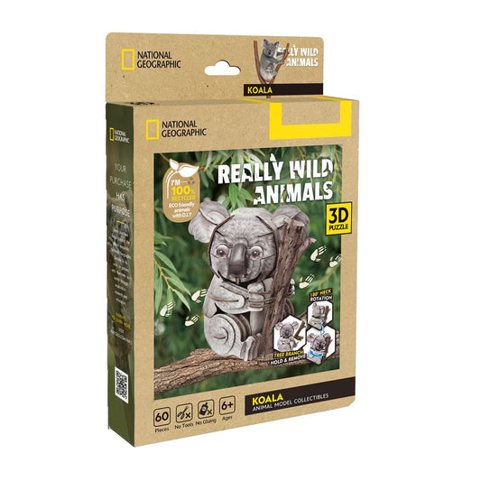 3D Puzzle - Really Wild Animals Koala