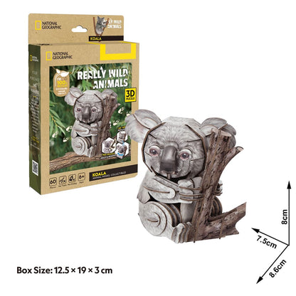 3D Puzzle - Really Wild Animals Koala