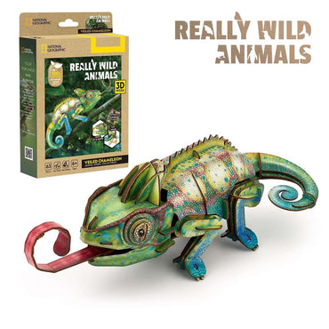 3D Puzzle - National Geographic: Veiled Chameleon