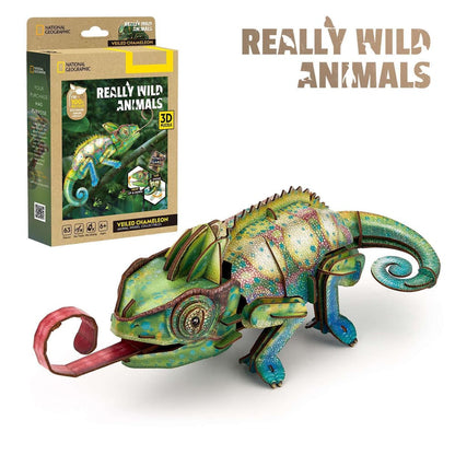 3D Puzzle - National Geographic: Veiled Chameleon