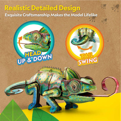 3D Puzzle - National Geographic: Veiled Chameleon