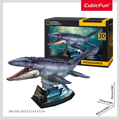 3D Puzzle - National Geographic: Mosasaurus