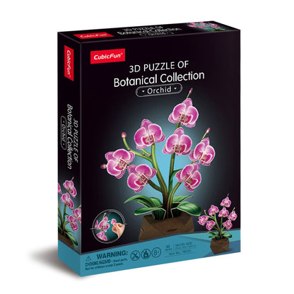 3D Puzzle - Flower Bouquet Orchids