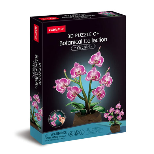 3D Puzzle - Flower Bouquet Orchids