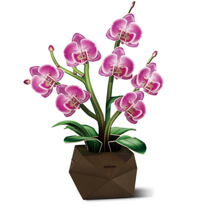 3D Puzzle - Flower Bouquet Orchids