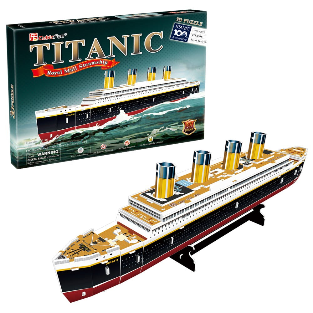 3D Puzzle - Titanic Small