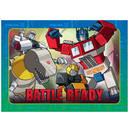 Set of Four Transformers 35pc Frame Tray Puzzle Assorted