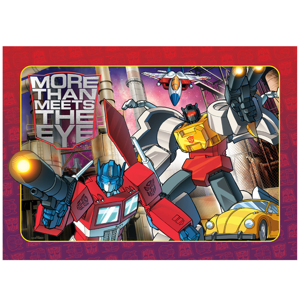 Set of Four Transformers 35pc Frame Tray Puzzle Assorted