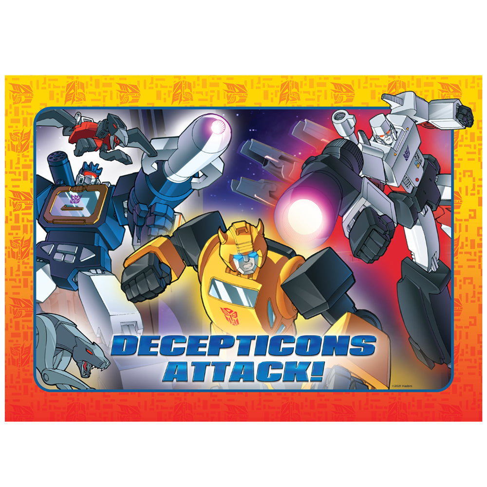 Set of Four Transformers 35pc Frame Tray Puzzle Assorted