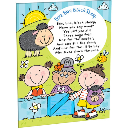 Set of Four Nursery Rhyme S2 30pc Frame Tray Puzzle Assorted