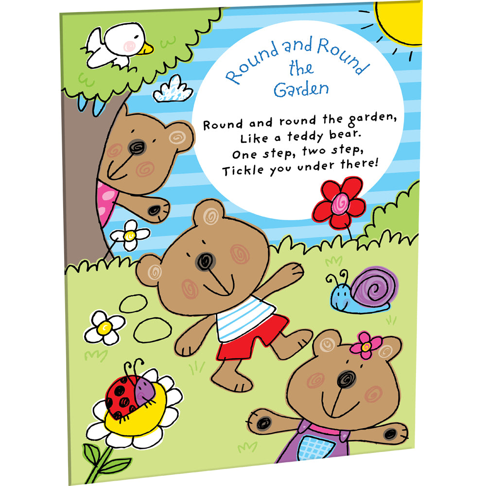 Set of Four Nursery Rhyme S2 30pc Frame Tray Puzzle Assorted