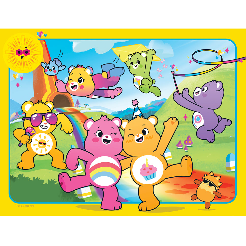 Set of Four Carebears 30pc Frame Tray Puzzle Assorted