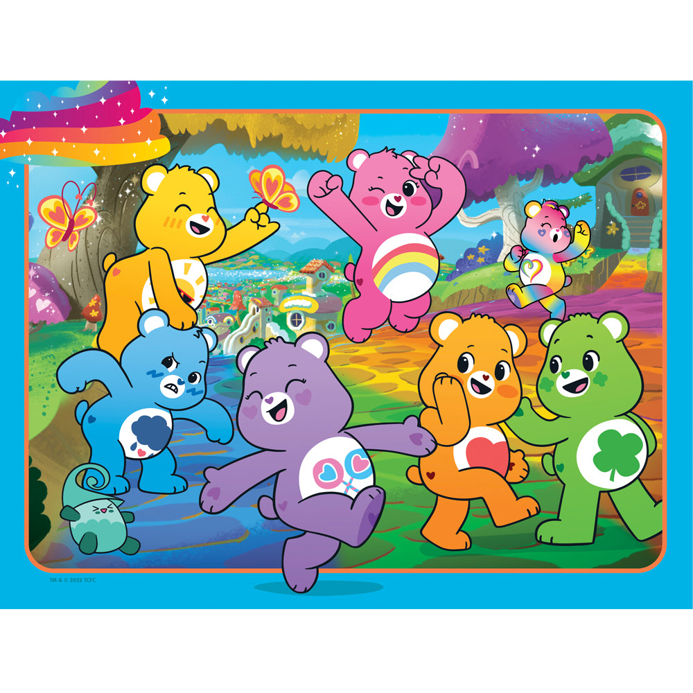 Set of Four Carebears 30pc Frame Tray Puzzle Assorted
