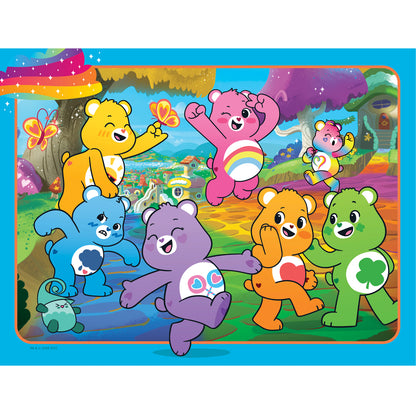 Set of Four Carebears 30pc Frame Tray Puzzle Assorted