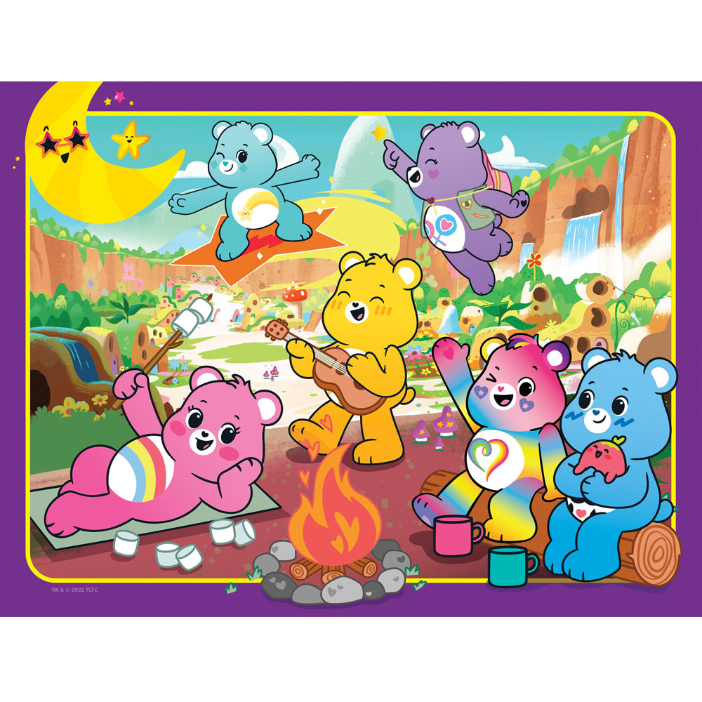Set of Four Carebears 30pc Frame Tray Puzzle Assorted