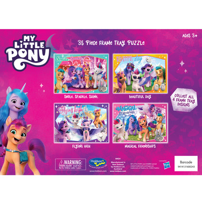 Set of Four My Little Pony 35pc Series 2 Frame Tray Puzzle Assorted