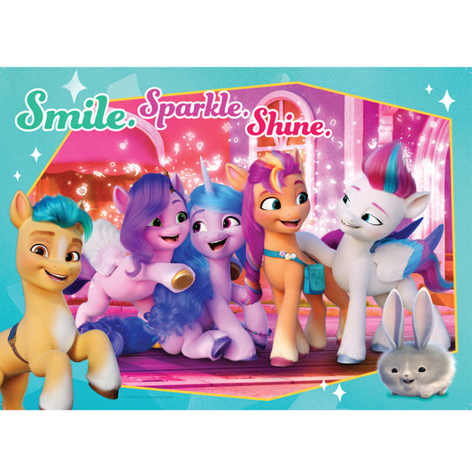 Set of Four My Little Pony 35pc Series 2 Frame Tray Puzzle Assorted