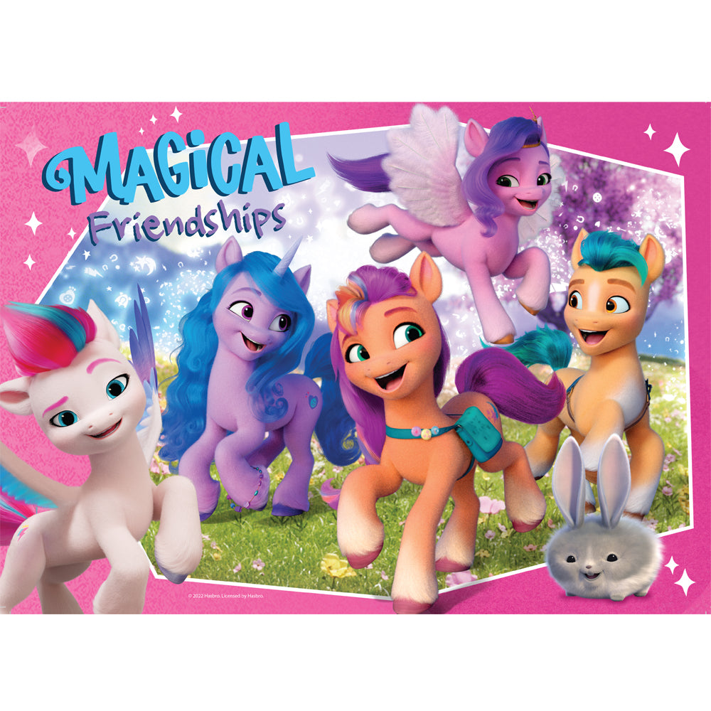 Set of Four My Little Pony 35pc Series 2 Frame Tray Puzzle Assorted