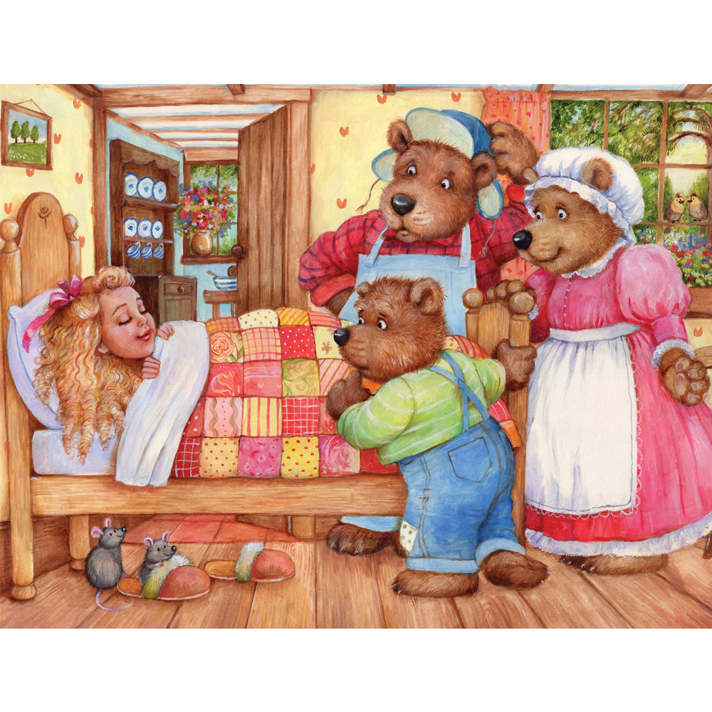 Set of Four Playtime Fun 35pc Frame Tray Puzzle Assorted